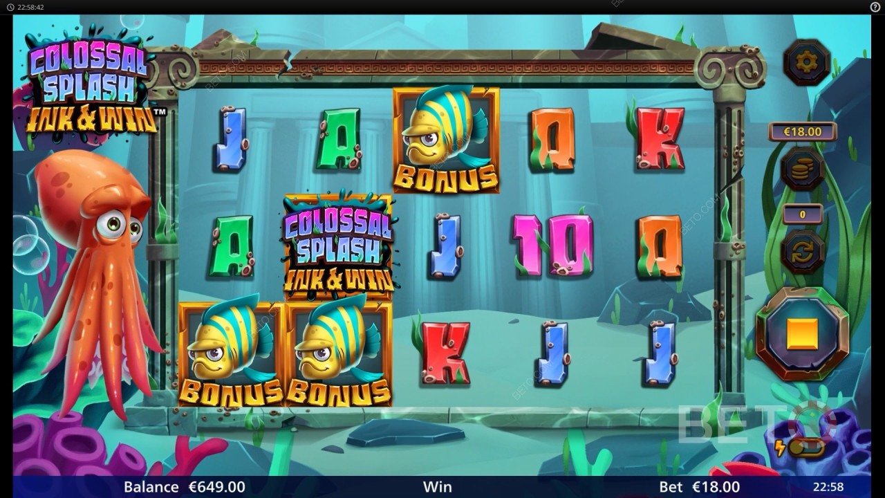 Colossal Splash Ink & Win 무료 플레이