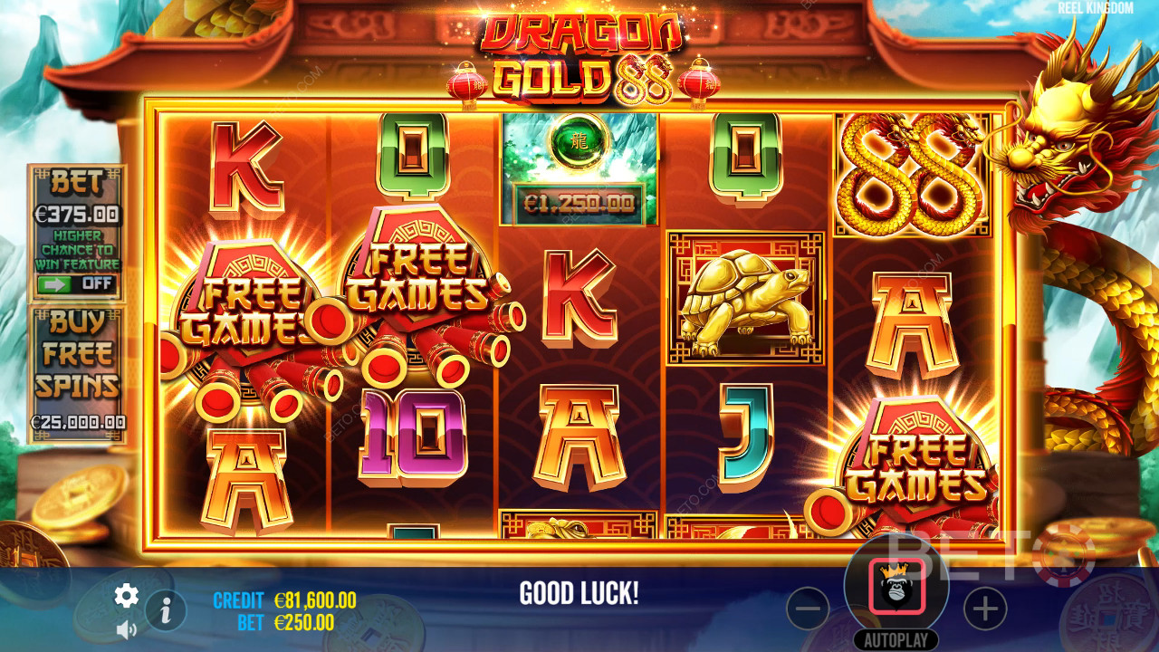 Dragon Gold 88 무료 플레이
