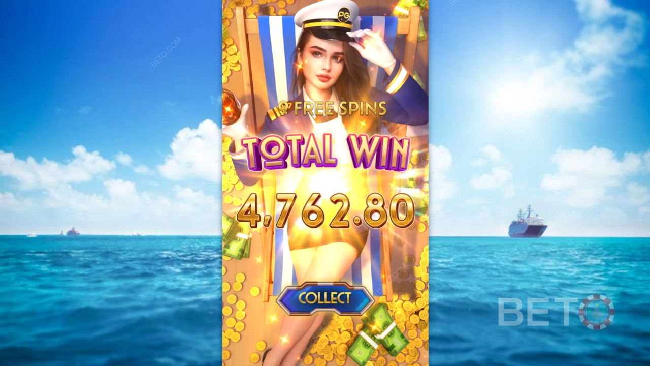 크루즈 로얄 온라인 슬롯에서 베팅한 금액의 2,500배를 획득하세요!