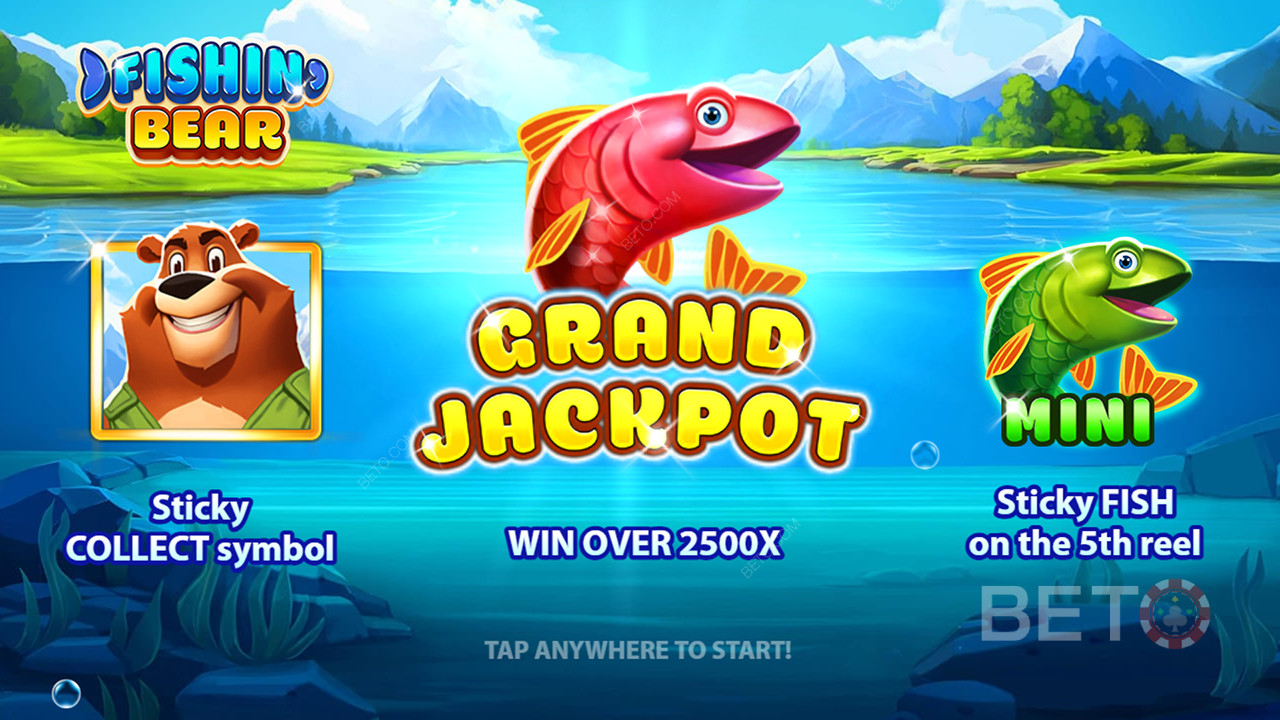 3 Oaks Gaming의 피싱 베어에서 설명하는 보너스 기능