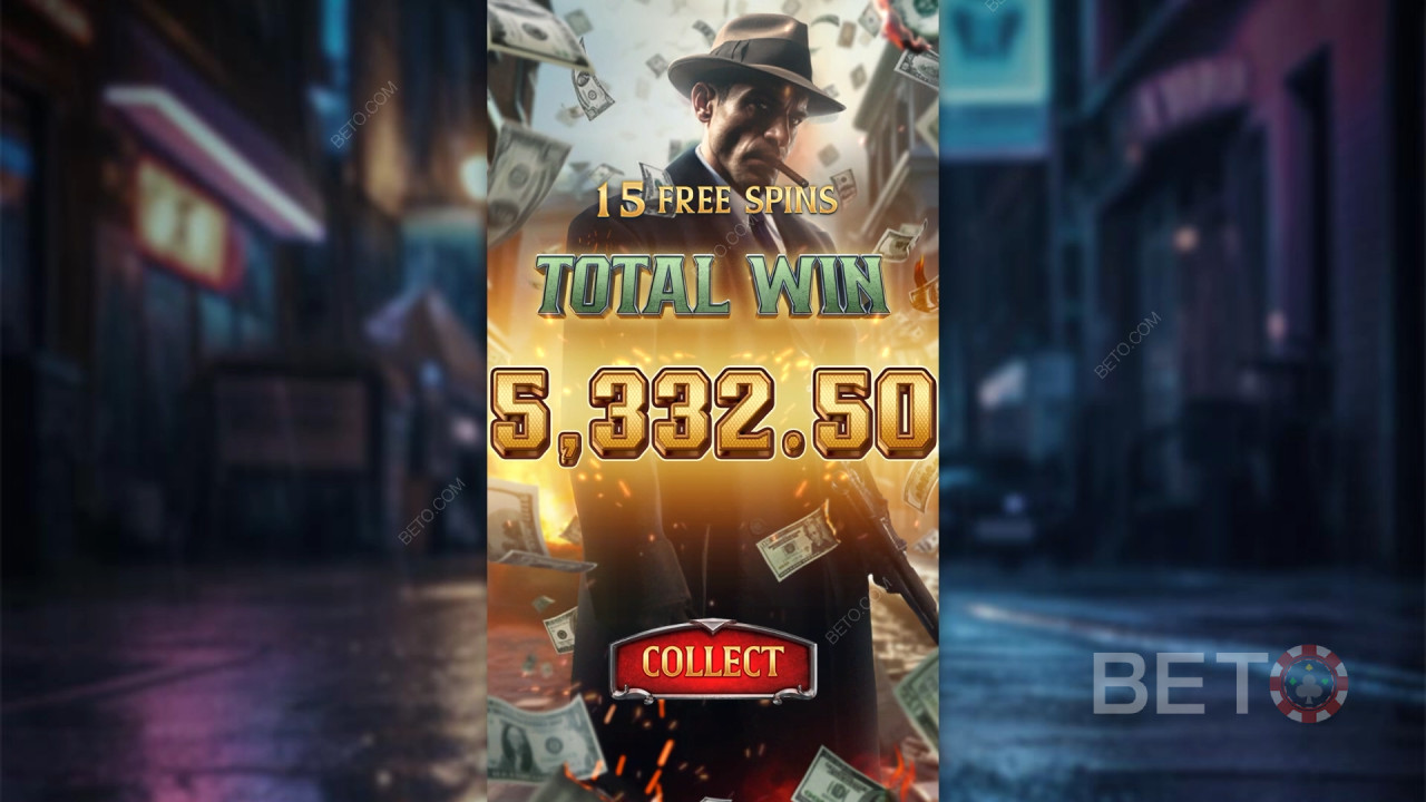 마피아 메이헴 온라인 슬롯에서 베팅 금액의 10,000배를 획득하세요!