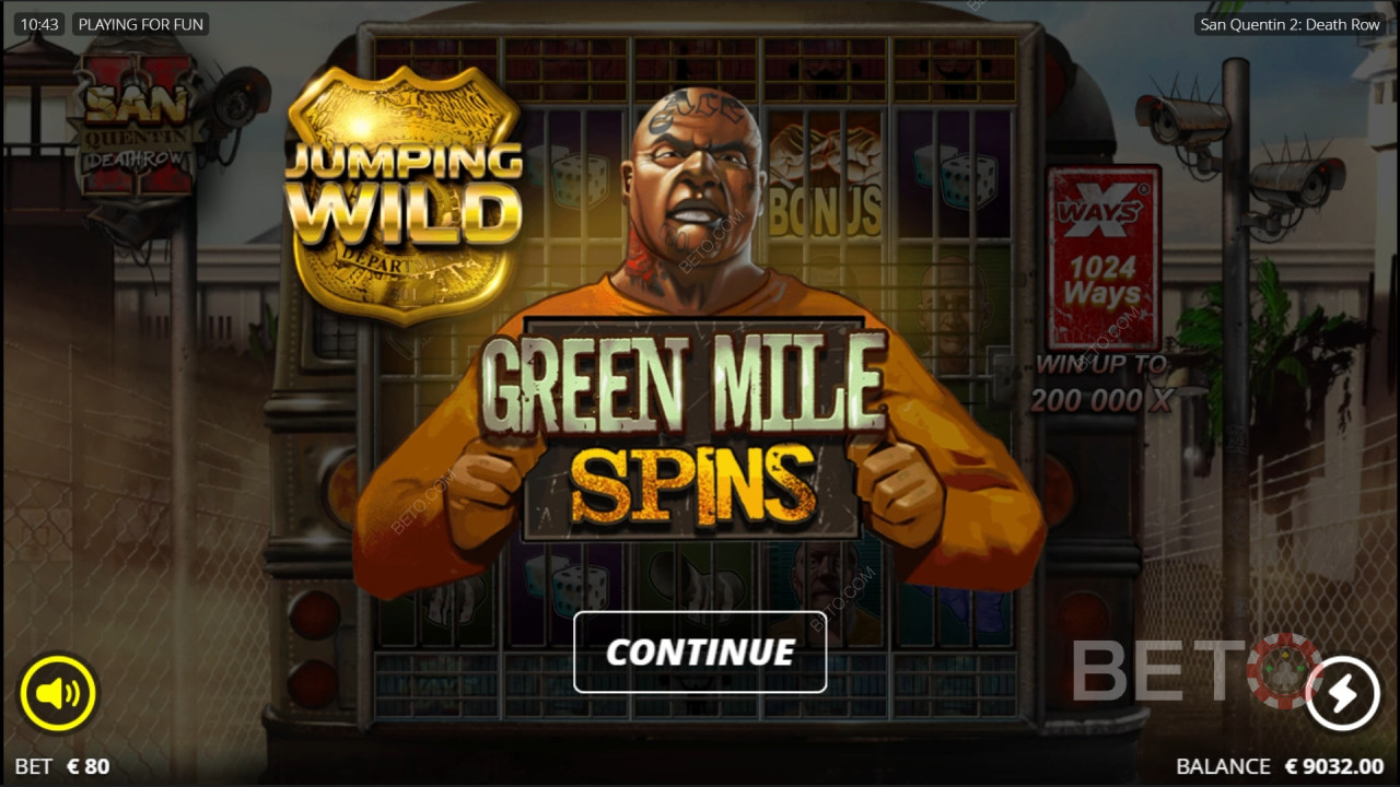 San Quentin 2에서 설명하는 보너스 기능 Nolimit City
