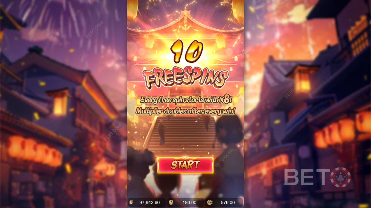 오이시 딜라이츠 슬롯머신에서 베팅 금액의 10,000배를 획득하세요!