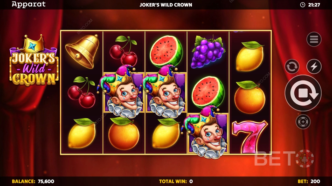 Joker's Wild Crown 무료 플레이