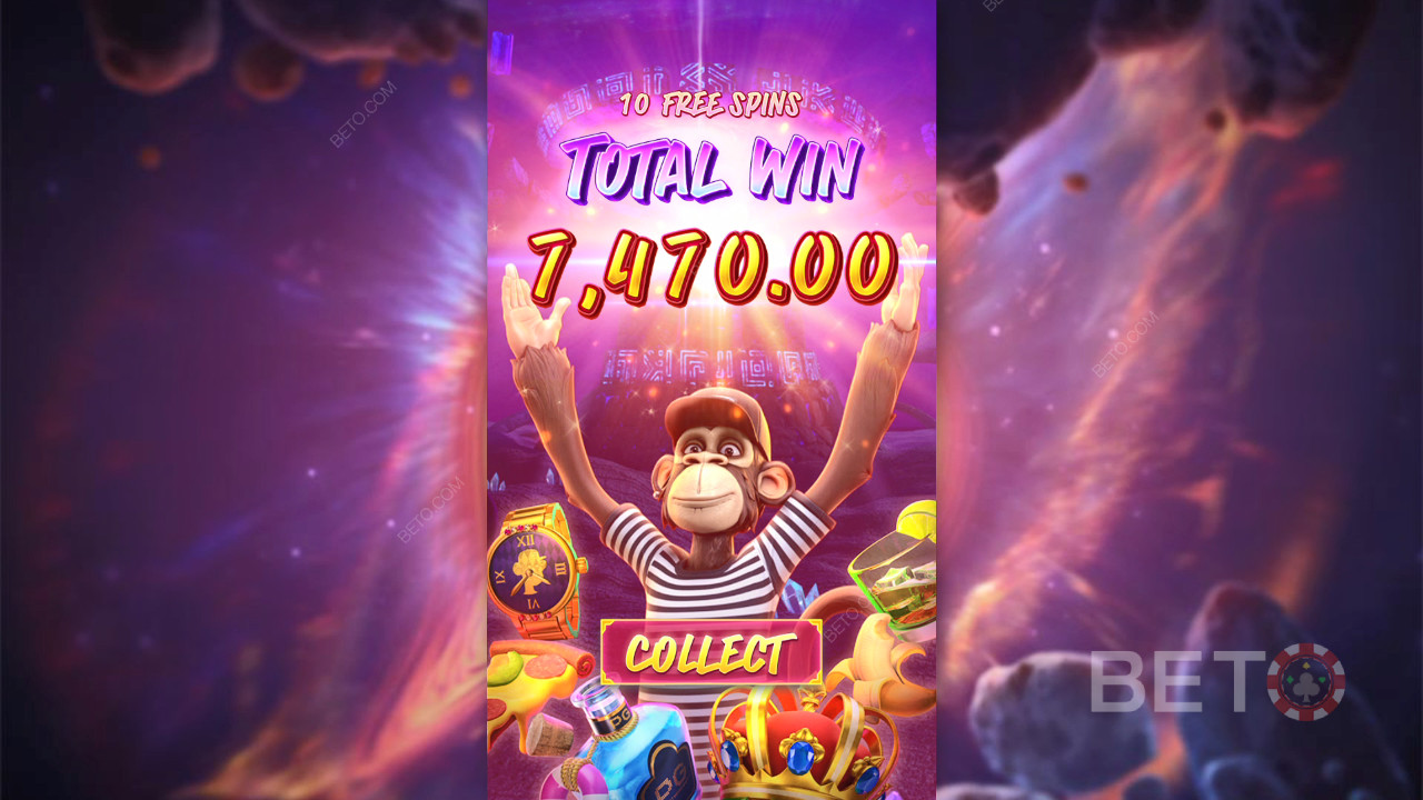 와일드 에이프 #3258 온라인 슬롯에서 베팅 금액의 10,000배를 획득하세요!