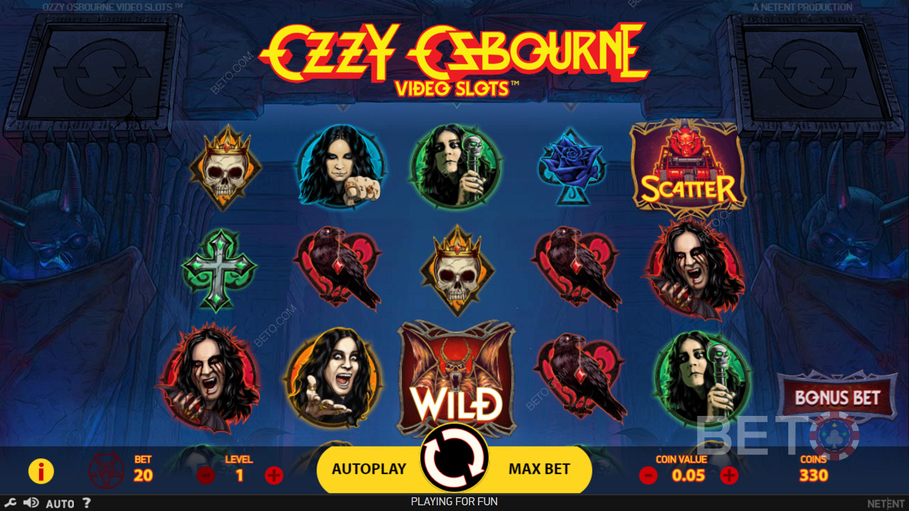 Ozzy Osbourne 온라인 슬롯에서 유명한 Ozzy에 초점을 맞춘 테마를 즐기십시오
