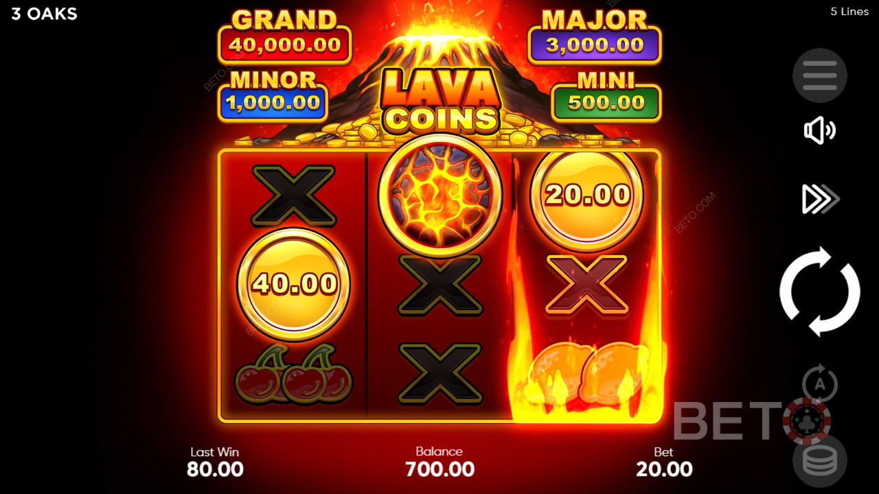 Lava Coins 무료 플레이