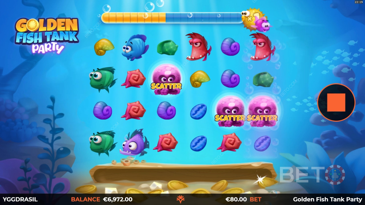Golden Fish Tank 베토 슬롯의 파티 리뷰