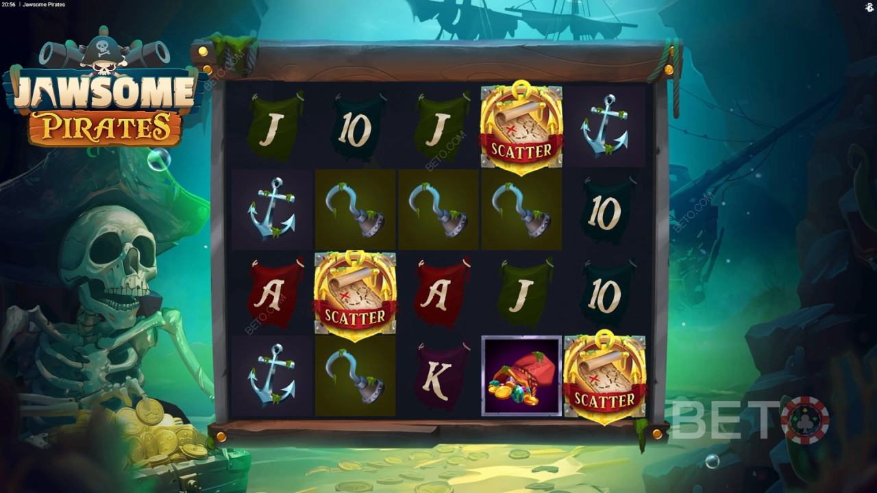 BETO 슬롯의 Jawsome Pirates 리뷰