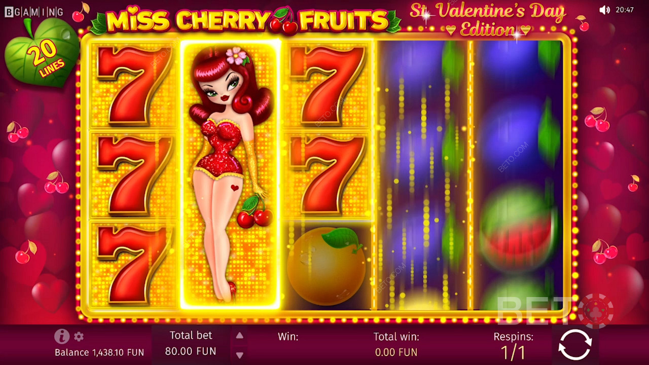 Miss Cherry Fruits의 5x3 그리드