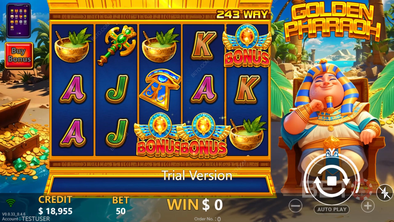 Golden Pharaoh 무료 플레이