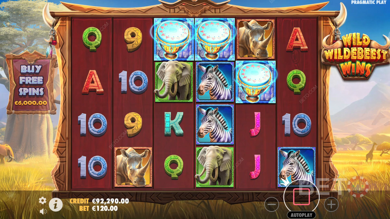 Wild Wildebeest Wins 무료 플레이