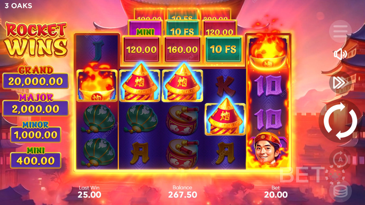 Rocket Wins 무료 플레이
