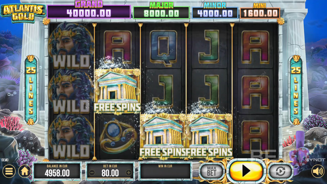 Atlantis Gold (SYNOT) 무료 플레이