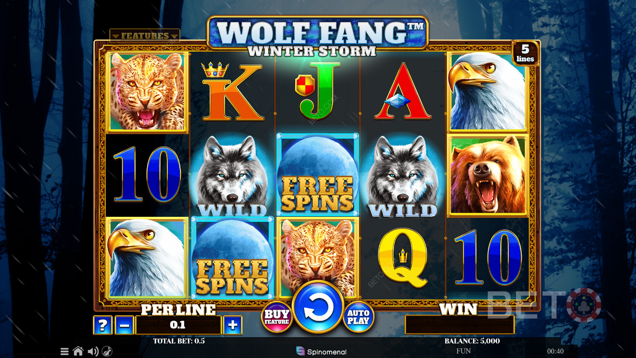 Wolf Fang Winter Storm 무료 플레이