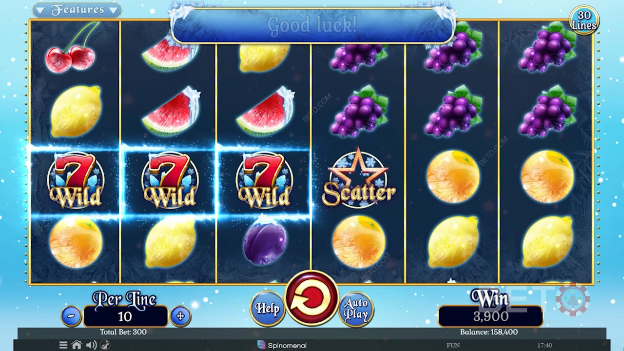 Fruits On Ice Collection 30 Lines 무료 플레이