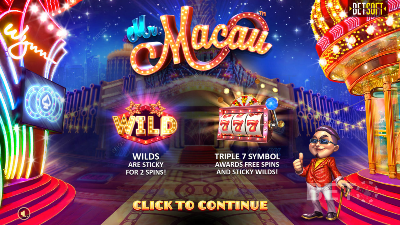 Mr Macau 슬롯에서 온라인 도박의 가장 강력한 기능을 즐기십시오.
