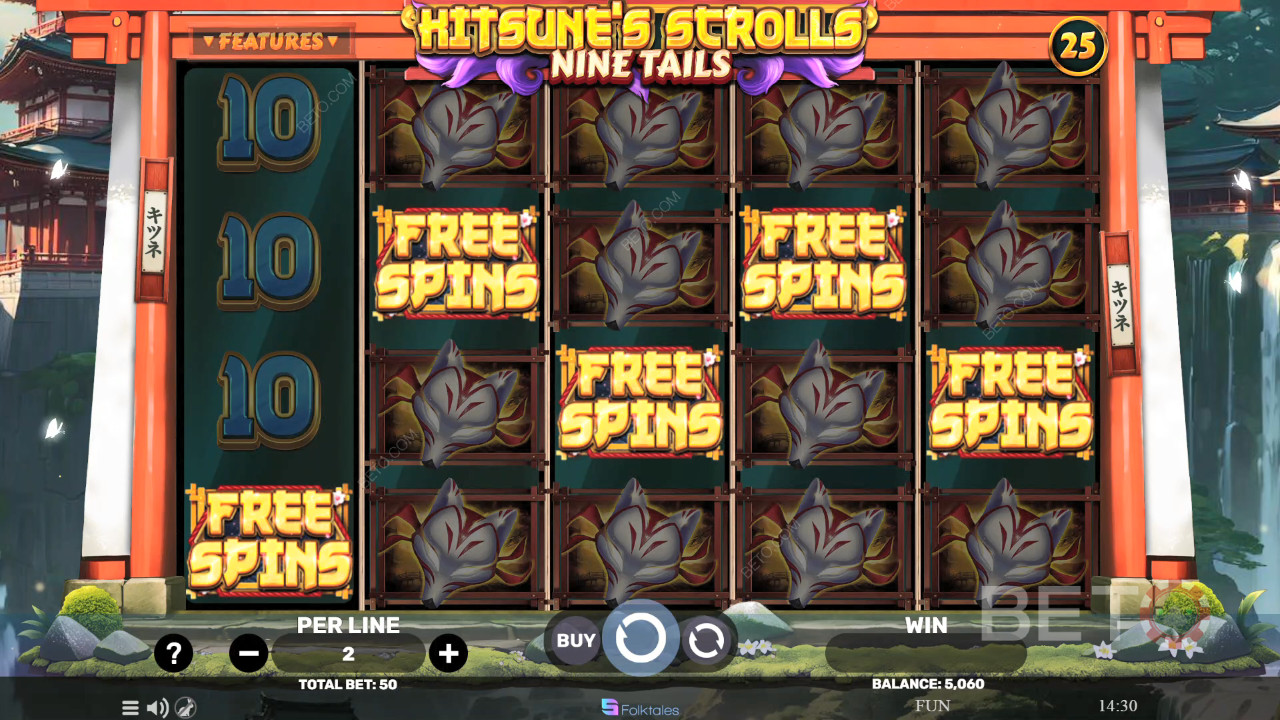 Kitsune's Scrolls Nine Tails 무료 플레이