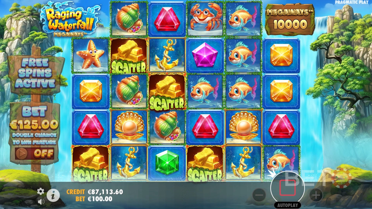Raging Waterfall Megaways 무료 플레이