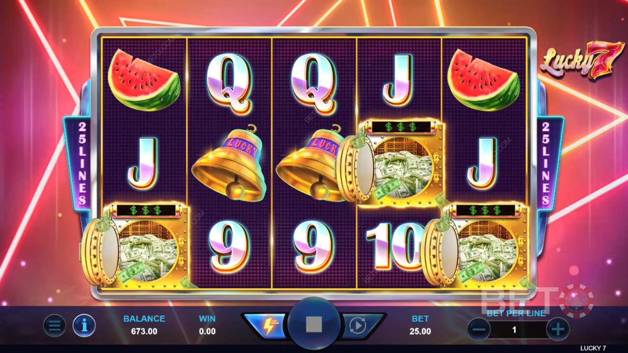 Lucky 7 (Triple Profits Games) 무료 플레이