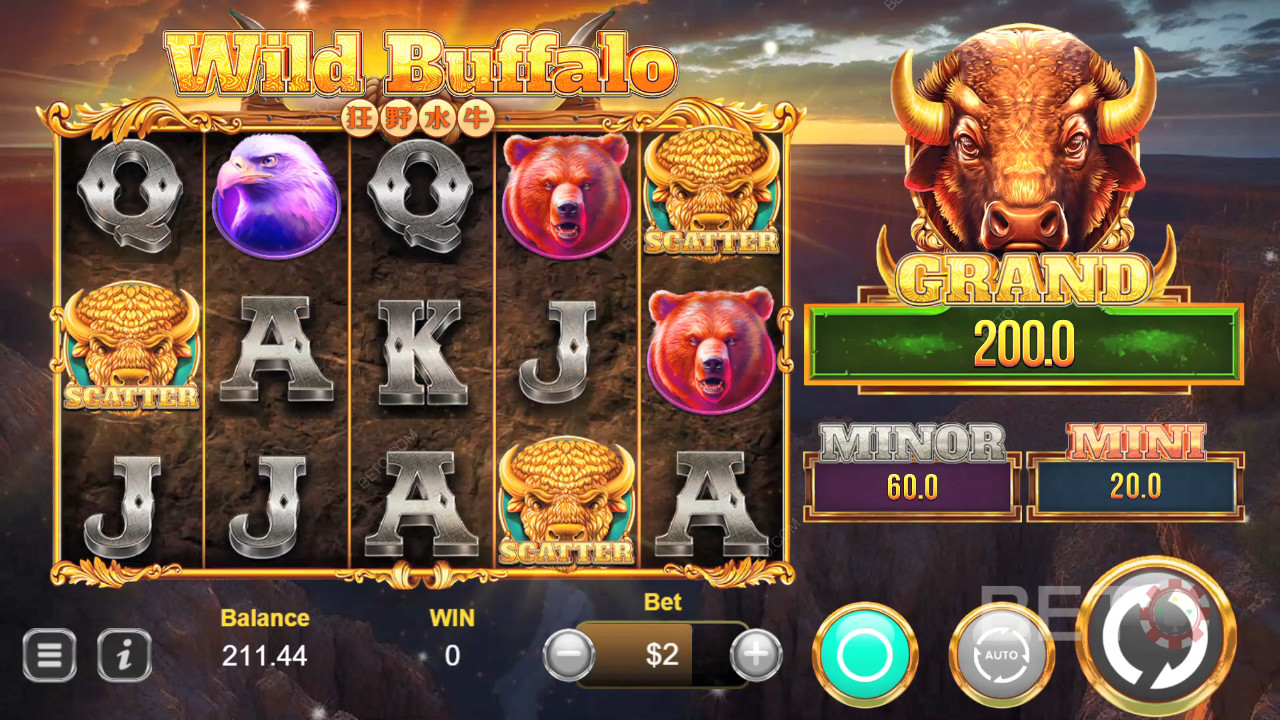 Wild Buffalo 무료 플레이