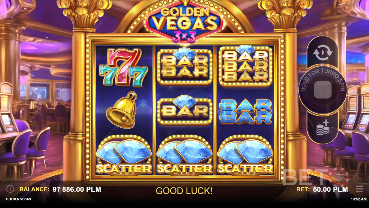 Golden Vegas 3x3 무료 플레이