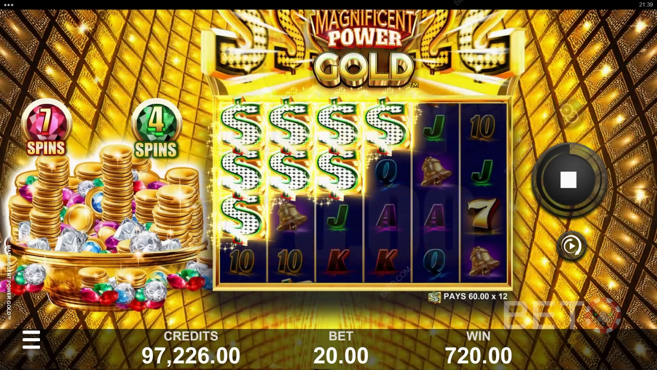 Magnificent Power Gold 무료 플레이