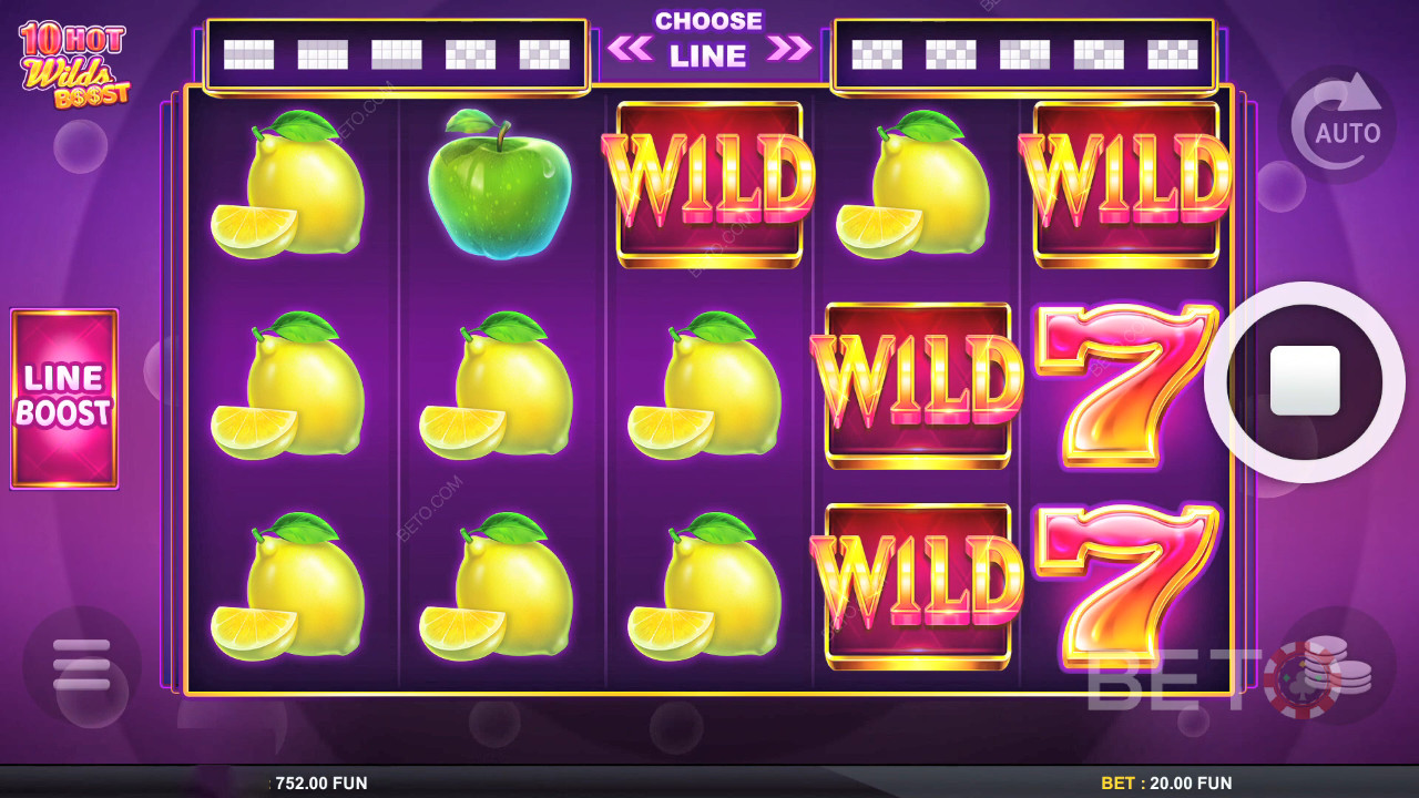 10 Hot Wilds Boost 무료 플레이