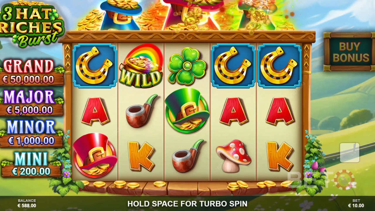 3 Hat Riches Burst 무료 플레이
