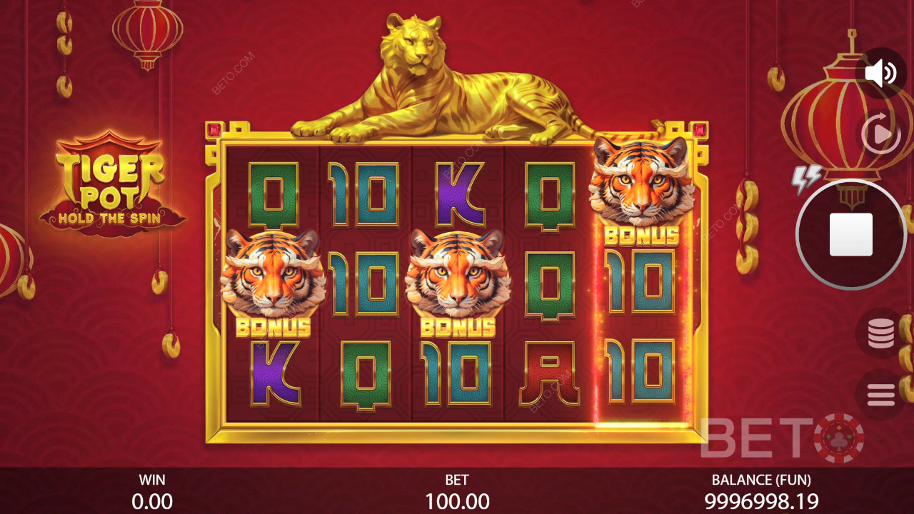 Tiger Pot: Hold The Spin 무료 플레이
