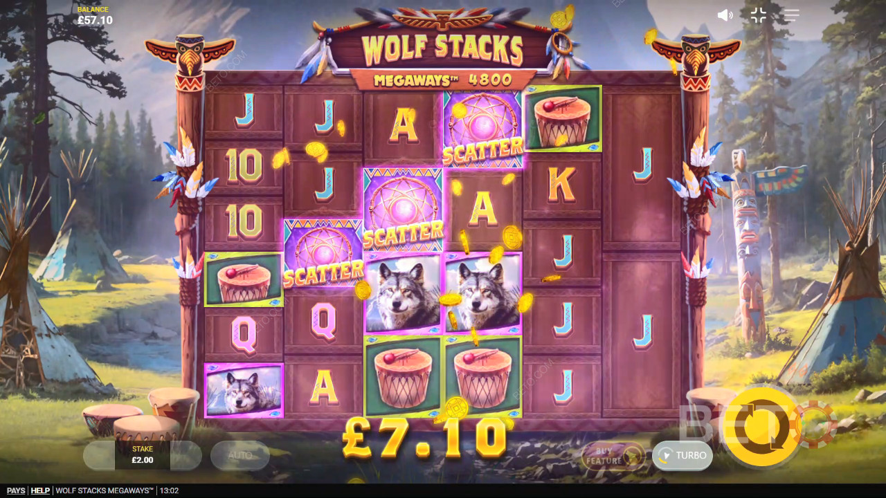 Wolf Stacks Megaways 무료 플레이