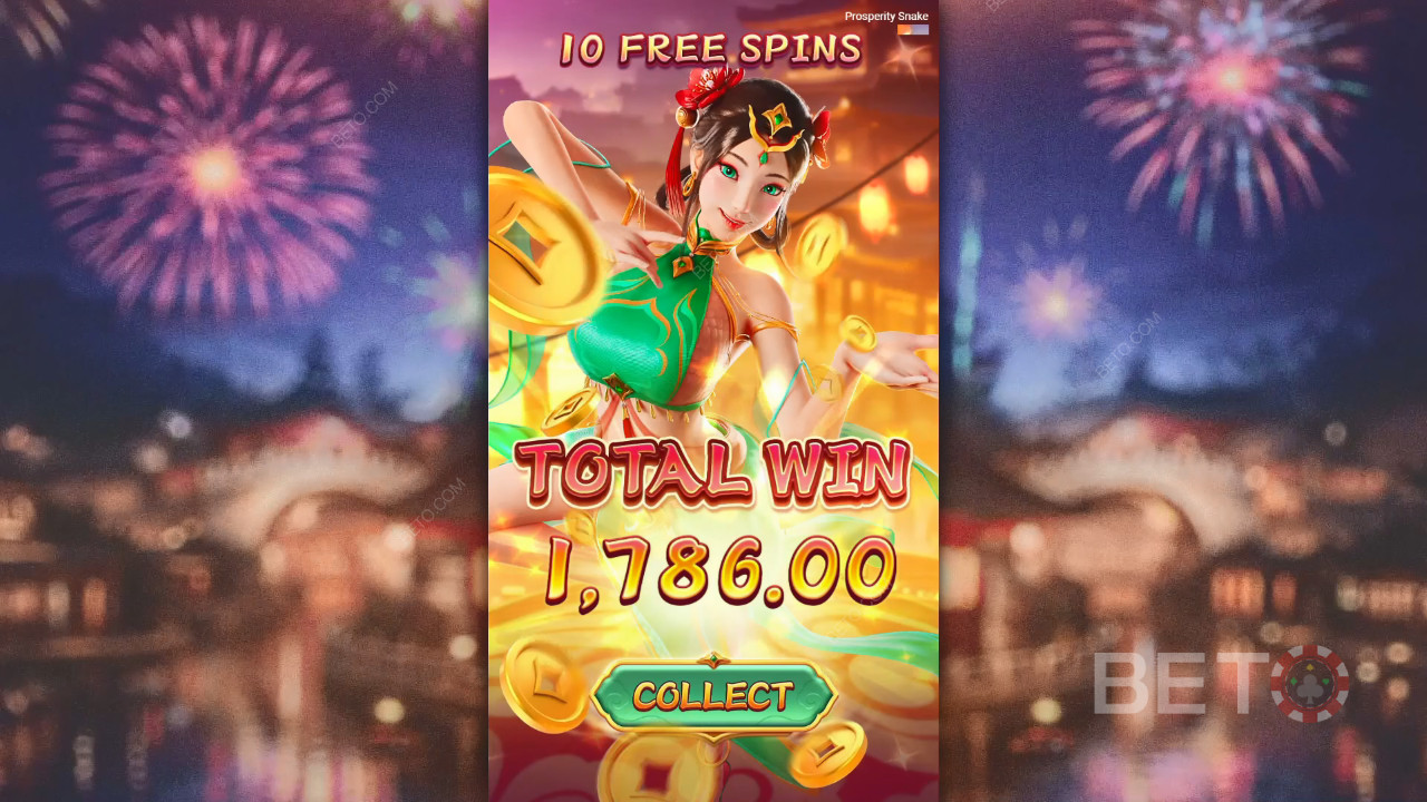 번영 스네이크 슬롯에서 베팅 금액의 5,000배를 획득하세요!