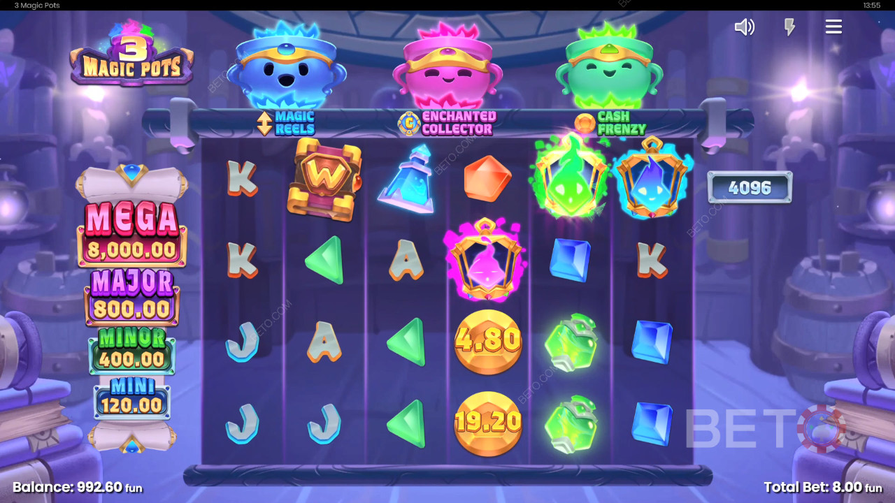 3 Magic Pots 무료 플레이