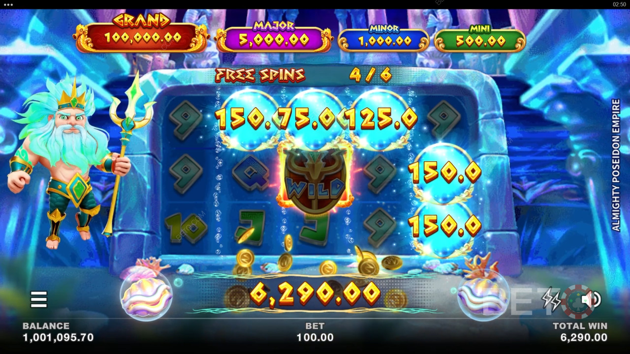 Microgaming 의 전능한 포세이돈 제국 플레이 방법