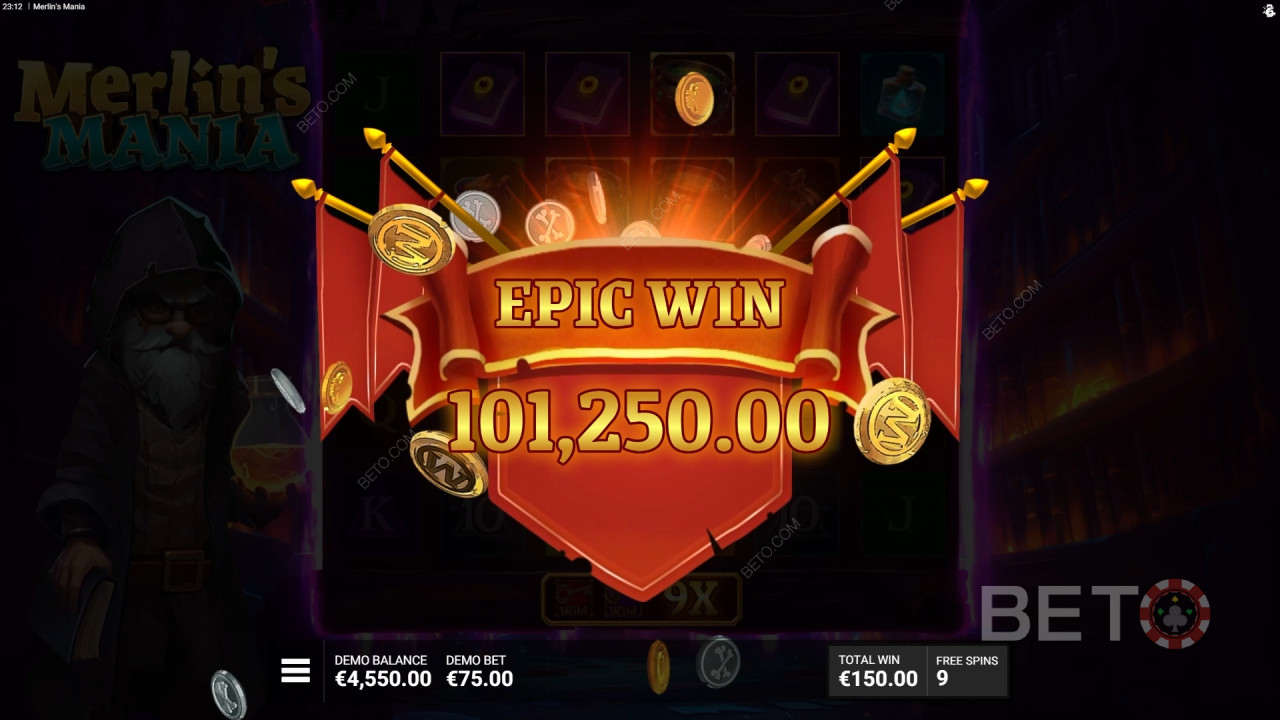 Merlin’s Mania 무료 플레이