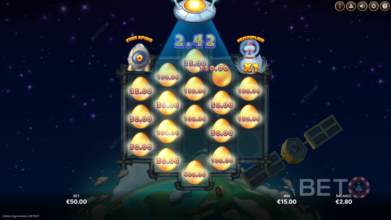 Golden Egg Invaders 무료 플레이