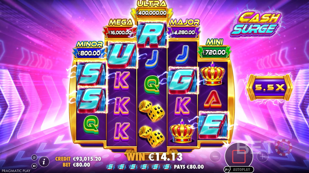 Cash Surge 무료 플레이