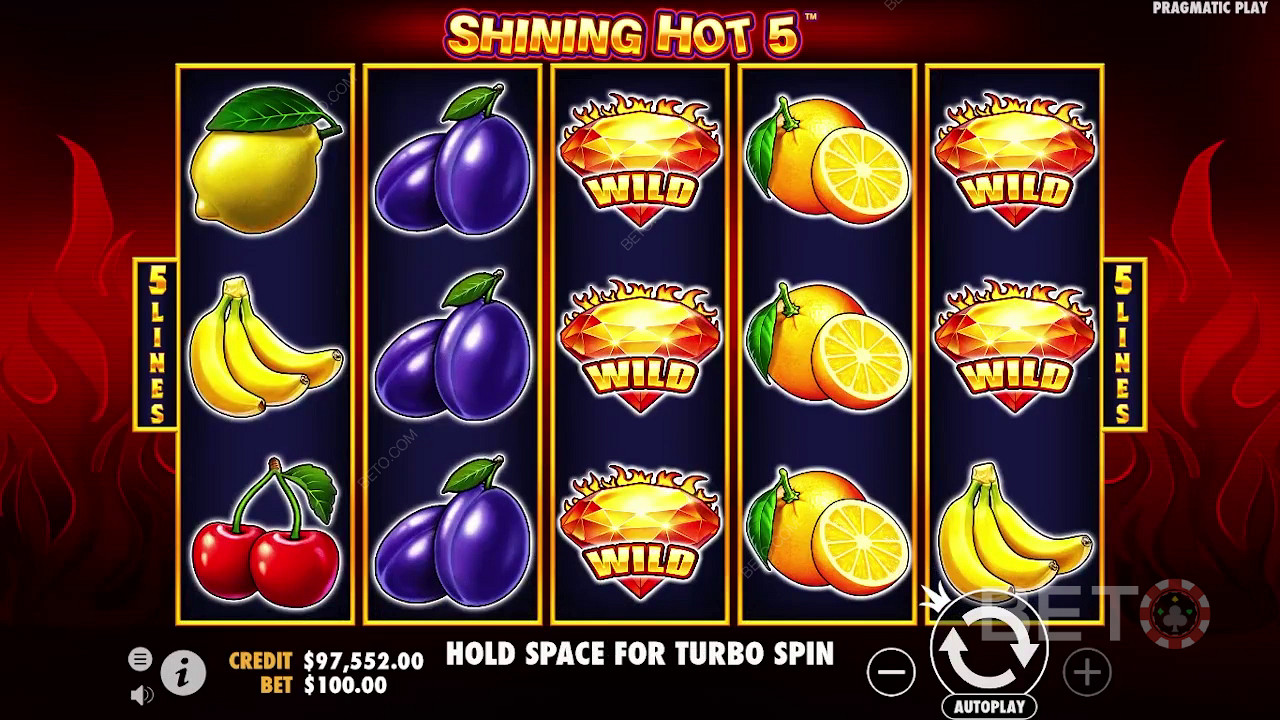 Shining Hot 5 무료 플레이