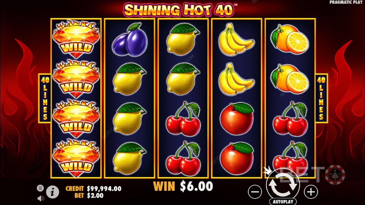 Shining Hot 40 무료 플레이