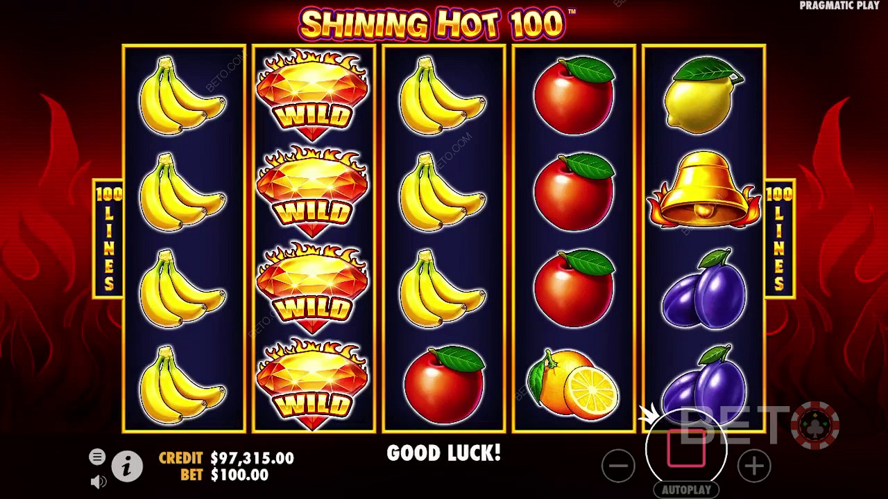 Shining Hot 100 무료 플레이