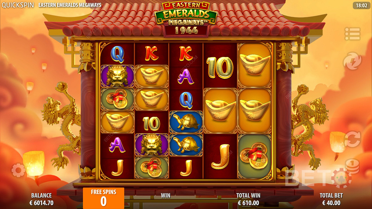 Eastern Emeralds Megaways 무료 플레이