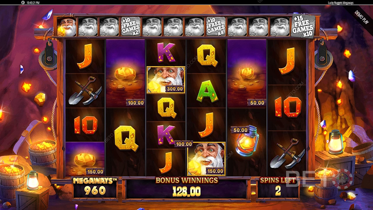 Lucky Nuggets Megaways 무료 플레이