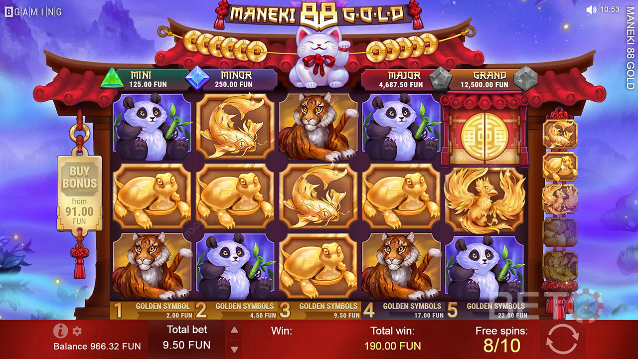 Maneki 88 Gold 무료 플레이
