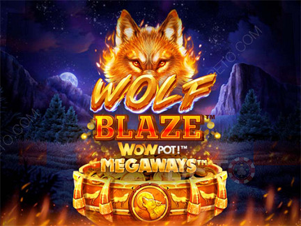 Wolf Blaze WOWPOT! Megaways 데모 버전