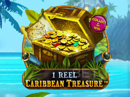 1 Reel Caribbean Treasure 데모 버전