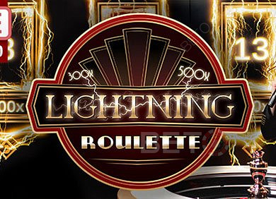 Lightning Roulette 는 실제 호스트와 함께하는 라이브 게임입니다.