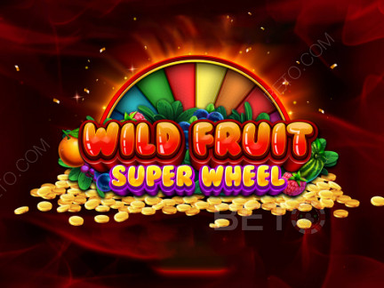 Wild Fruit Super Wheel 은 구식 1 무장 도적에서 영감을 받은 새로운 온라인 슬롯입니다.