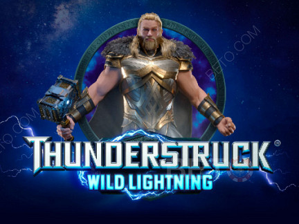 Thunderstruck Wild Lightning 5-릴 슬롯 데모 게임!