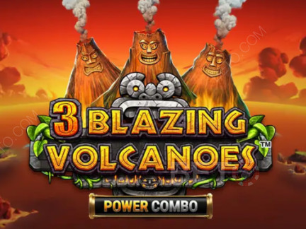 3 Blazing Volcanoes Power Combo 데모 버전