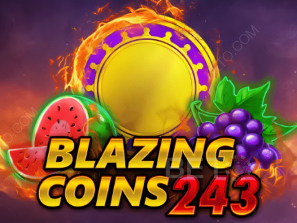 Blazing Coins 243 데모 버전